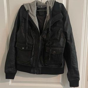 Blank NYC faux leather jacket